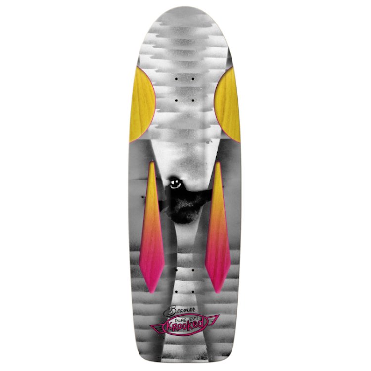 Krooked Pure Evil Bird Beamer LTD Edition Custom Shape deck