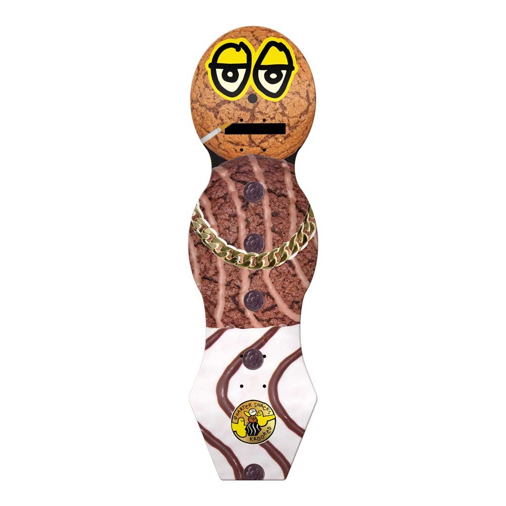 Krooked Quartersnacks Snackman Cruiser deck