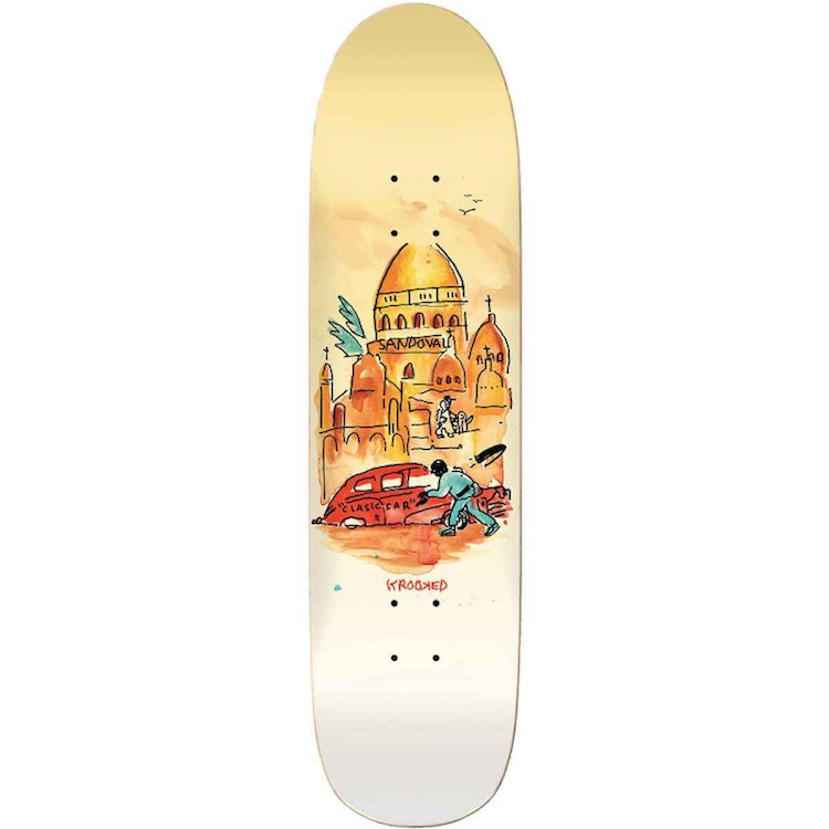 Krooked Ronnie Sandoval Klassik Shaped deck