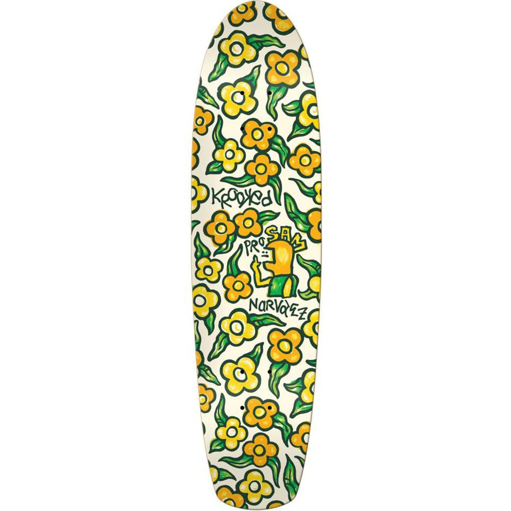 Krooked Sam Narvaez Pro Flowers Zinger deck