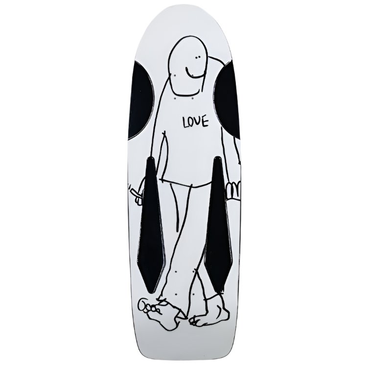 Krooked Skateshop Day Beamer LOVE LTD Edition Custom Shape deck