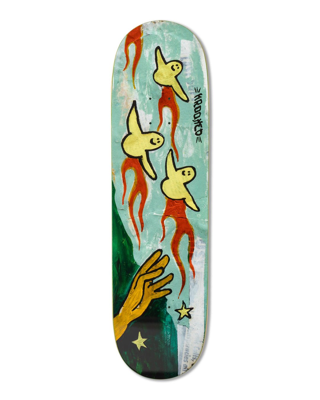 Krooked Team Firebirds - (True Fit) deck