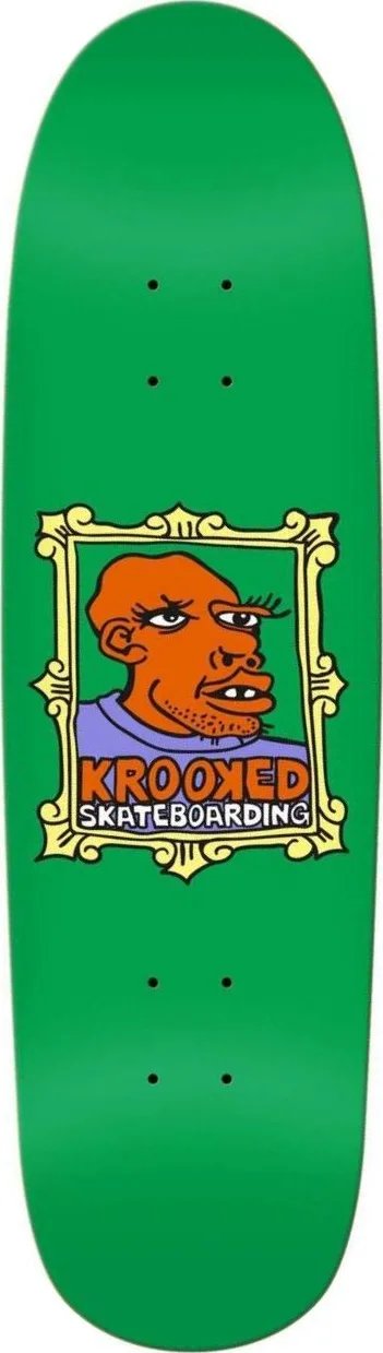 Krooked Team Frame Face Green deck