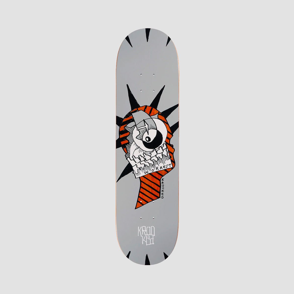 Krooked Worrest Liburty Twin Tail Slick Pro deck