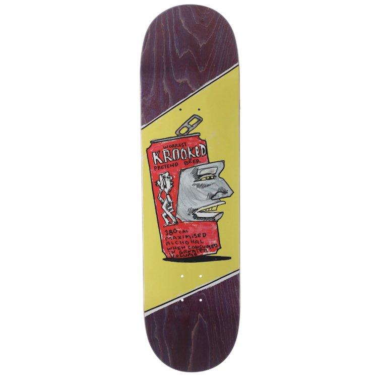 Krooked Worrest Pretend beer Purple deck