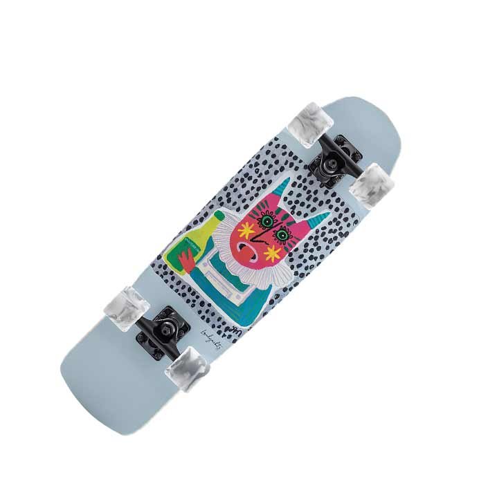 Landyachtz Dinghy Chartreuse Cruiser Board deck