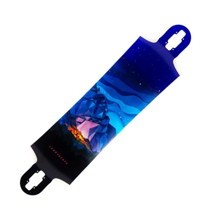Landyachtz Switchblade Chief Night Drop-through Longboard deck