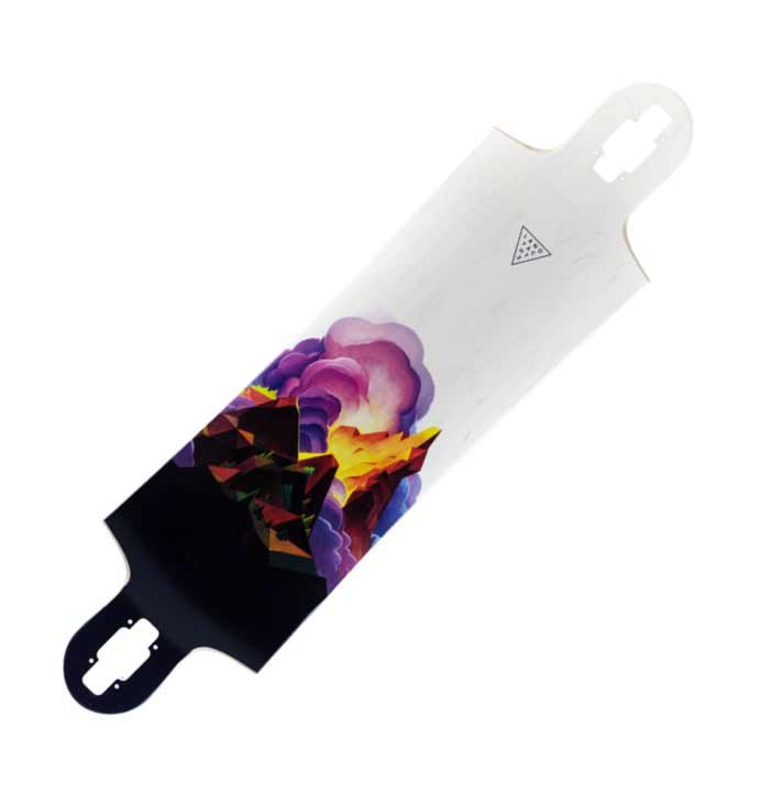 Landyachtz Switchblade Crown Peak Freeride Longboard deck
