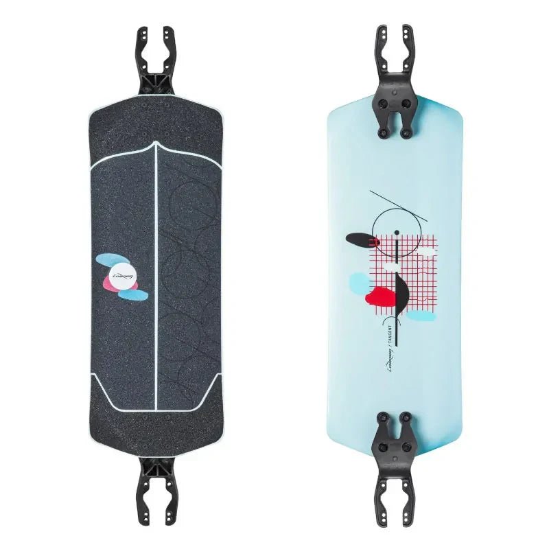 Loaded Tangent Brick And Brackets Longboard deck