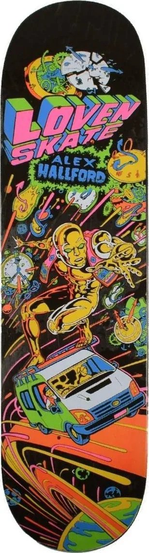 Lovenskate Alex Hallford Vantastic Voyage deck