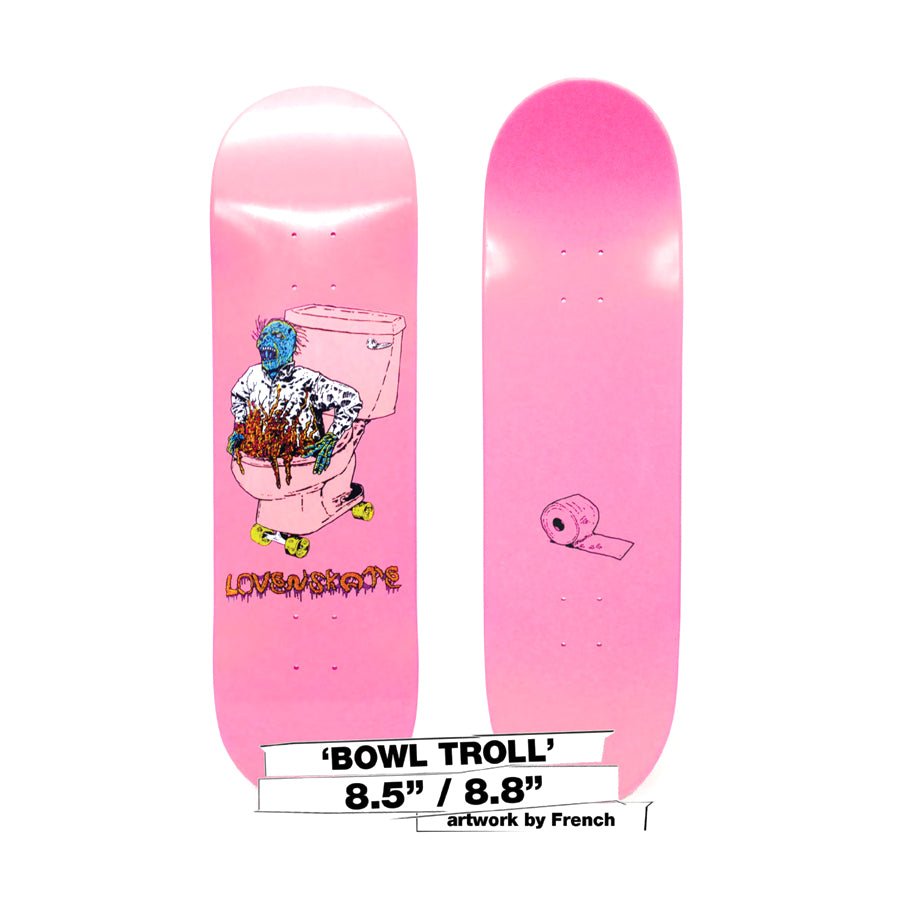 Lovenskate Bowl Troll deck