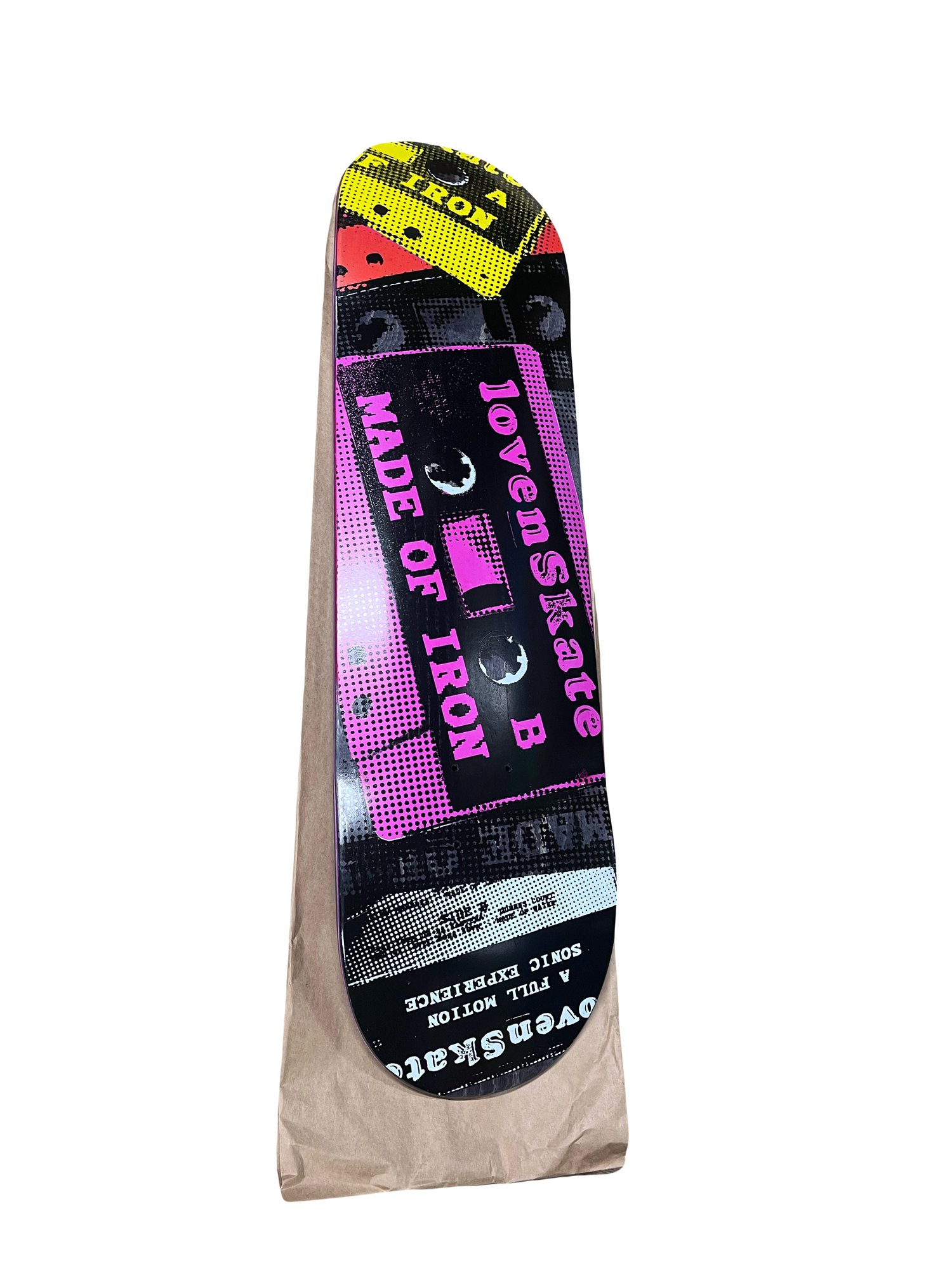 Lovenskate Made of Iron FREE GRIP deck