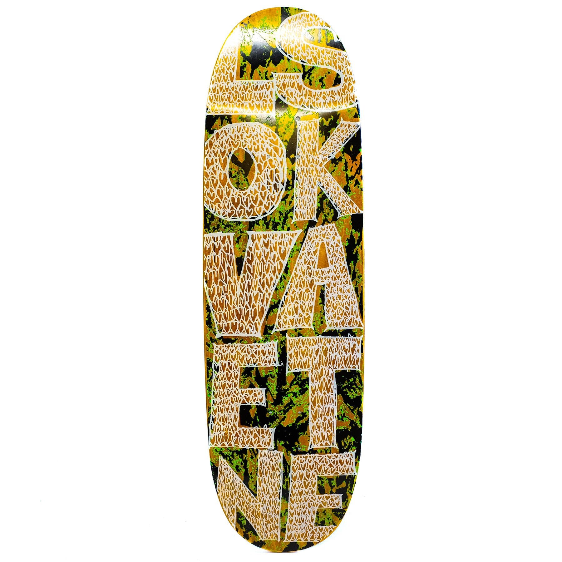 Lovenskate Scribble Heart - Football deck