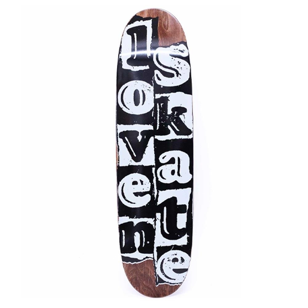 Lovenskate Tear Logo Egg (Shaped) deck