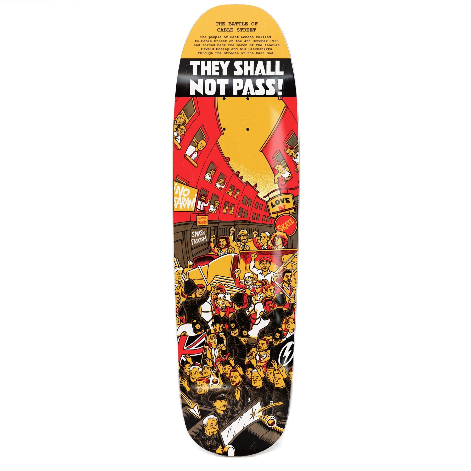 Lovenskate The Battle Of Cable Street deck