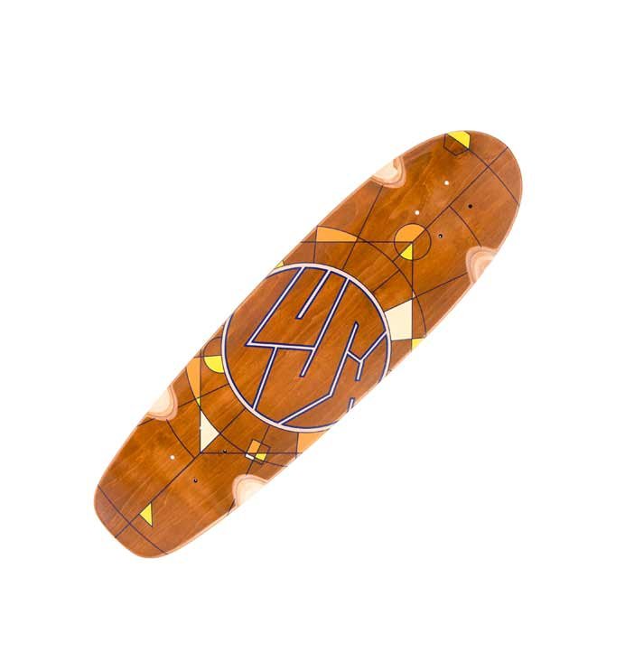 Lush Fuel Logo Mini Cruiser deck