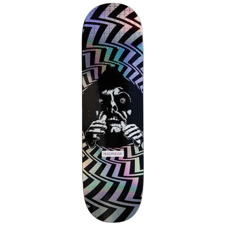 Madness Darkness R7 Holograph/ 9 (Swirl) deck