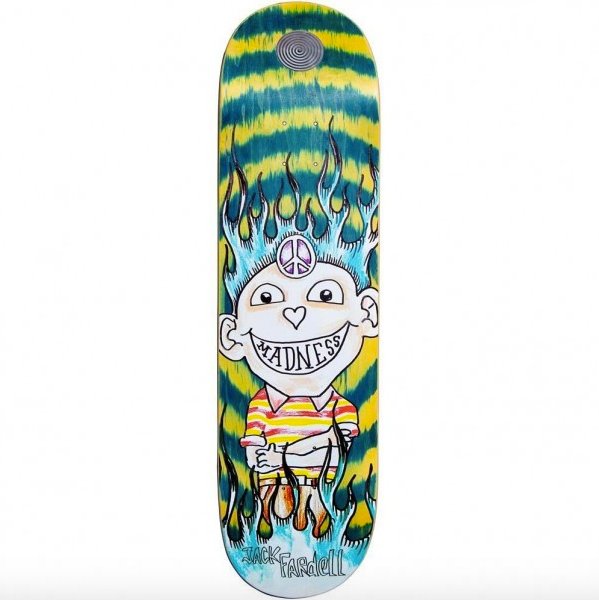 Madness Gonz Art Jack Fardell Popsicle R7 deck