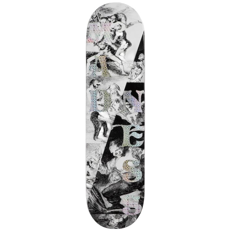 Madness Split Overlap R7 Swirls (Holographic) deck