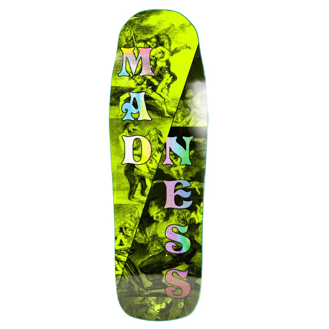 Madness Split R7 (Yellow/Holographic) deck