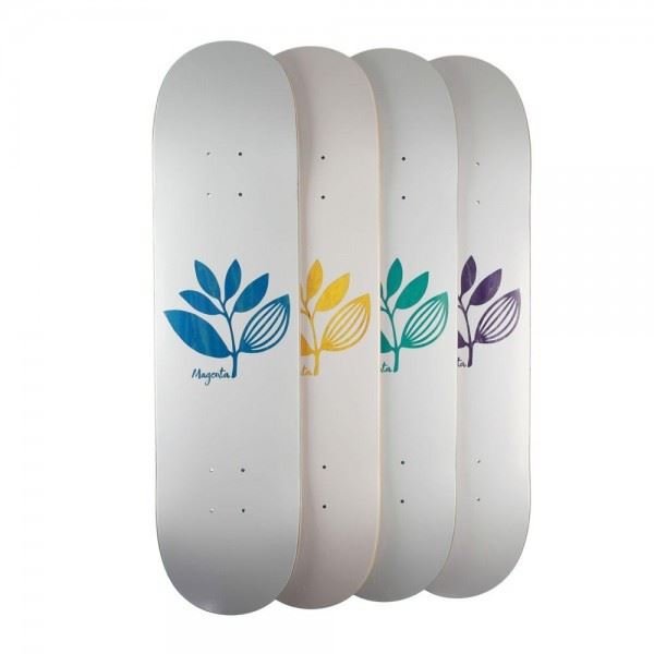 Magenta Plant Team Wood deck