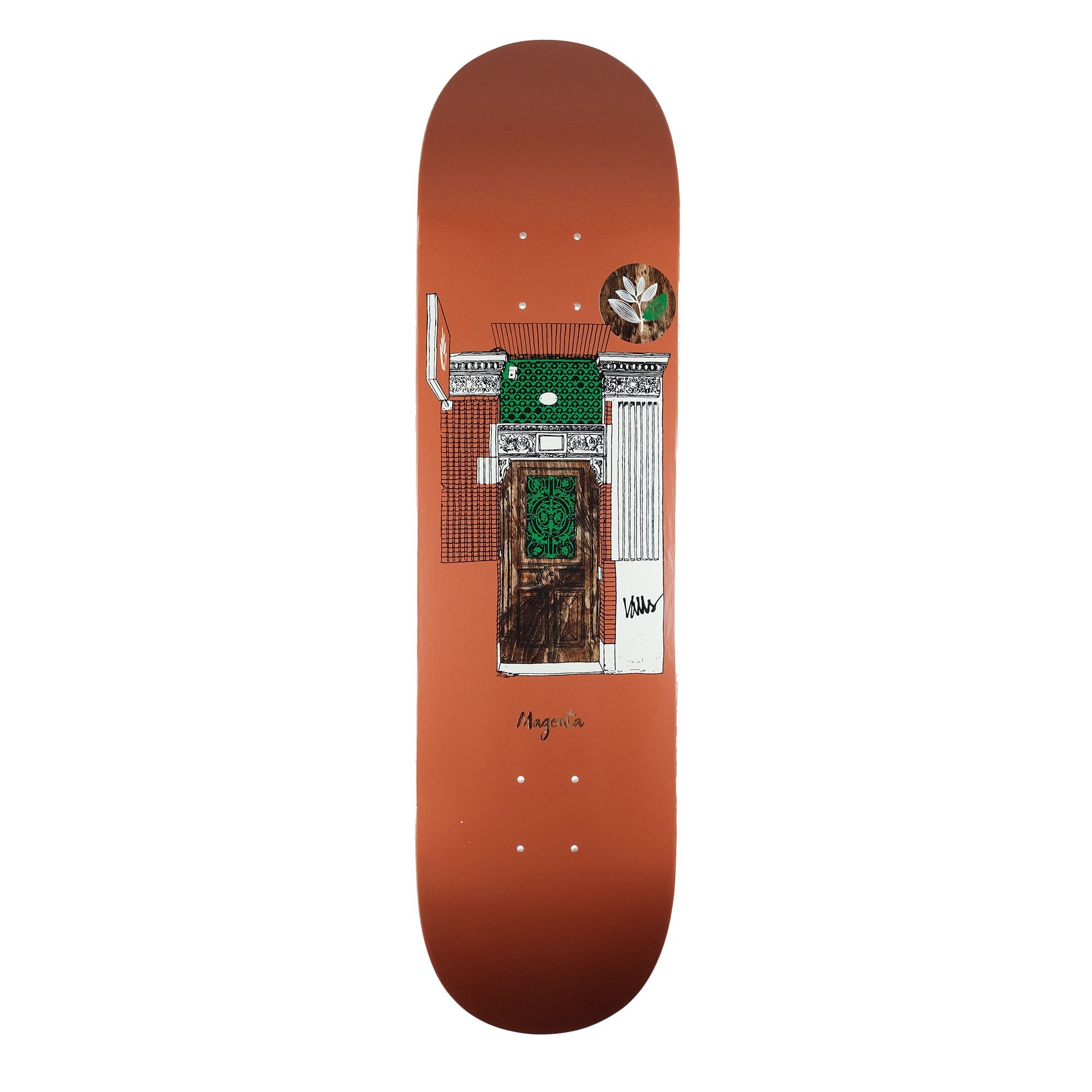 Magenta Valls Door deck