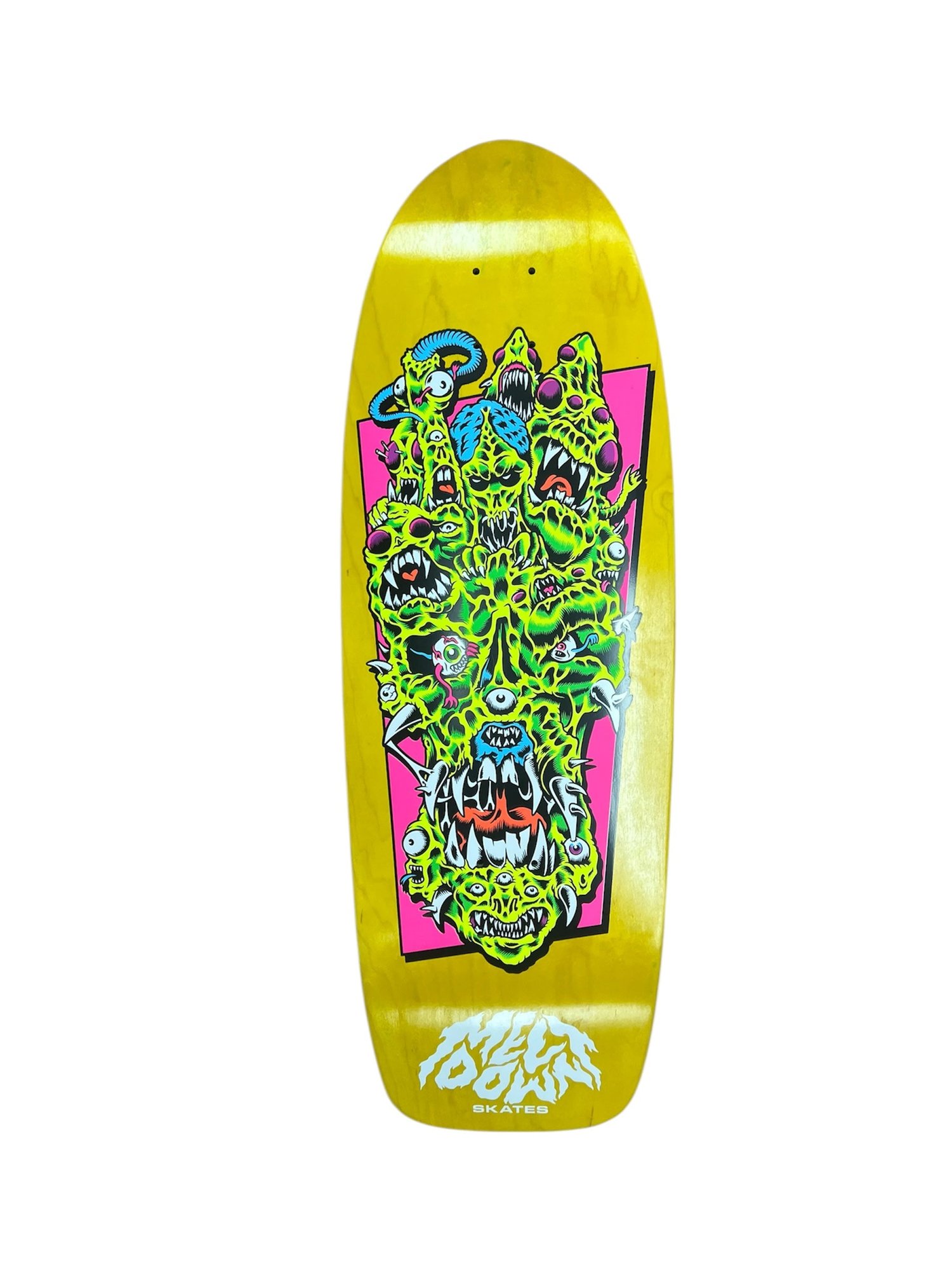 Meltdown Skates The mutant Pig Yellow deck