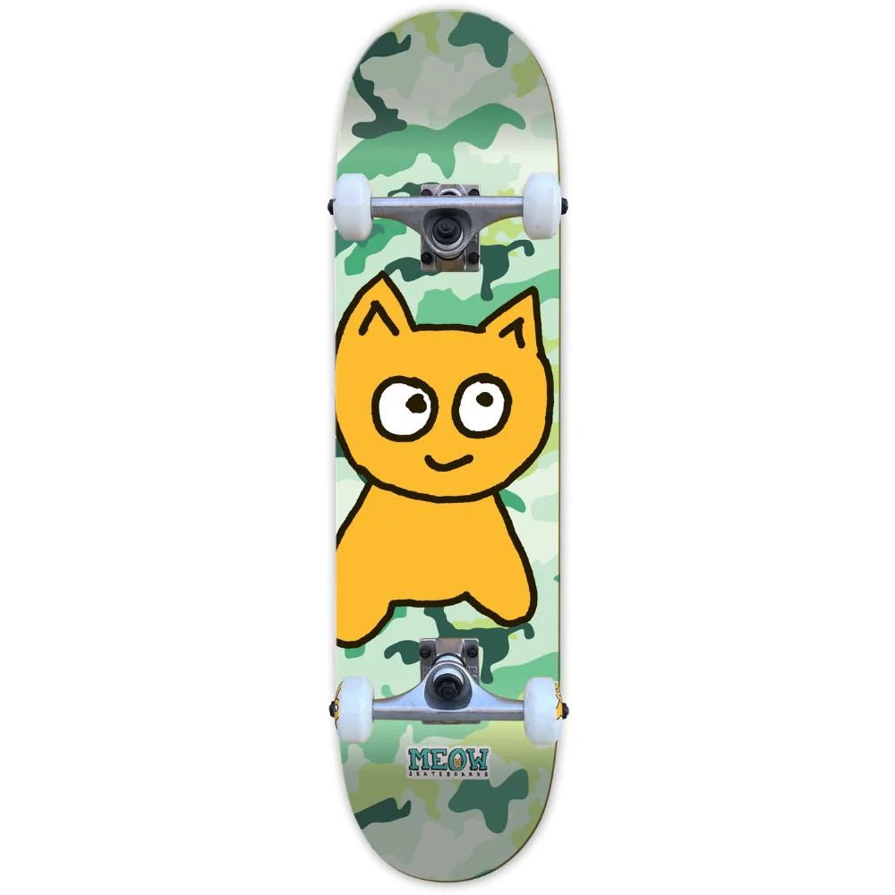 Meow Big Cat Soft Top (Green Camo) deck