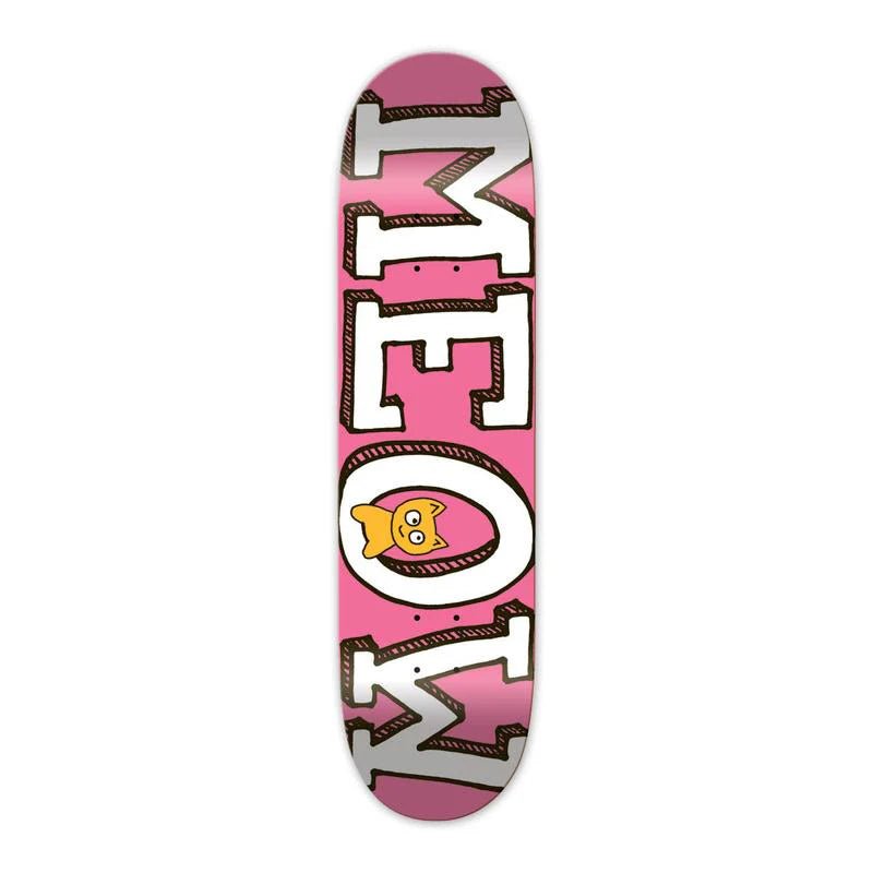 Meow Logo (Pink) deck