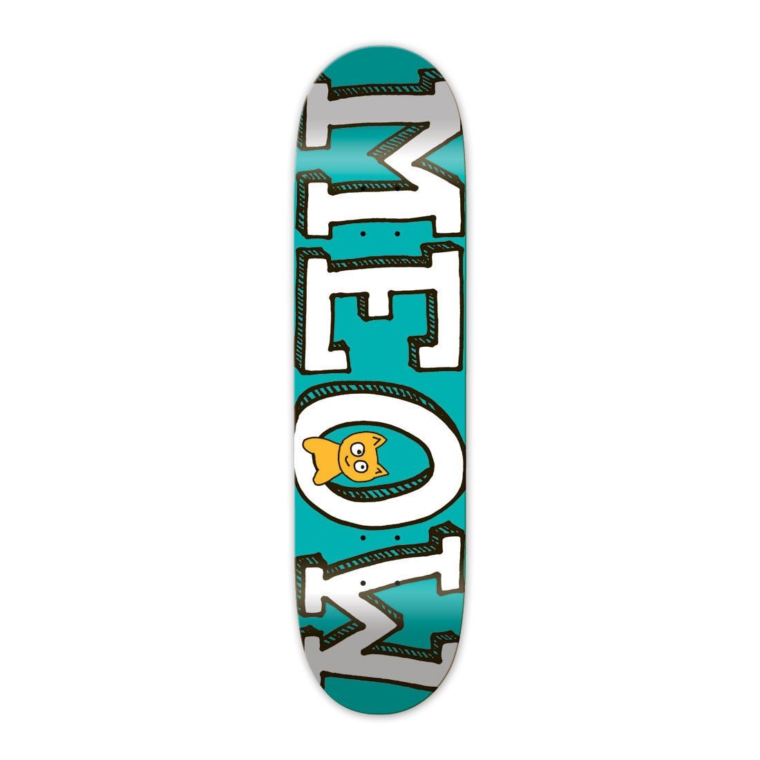 Meow Logo [Teal] deck