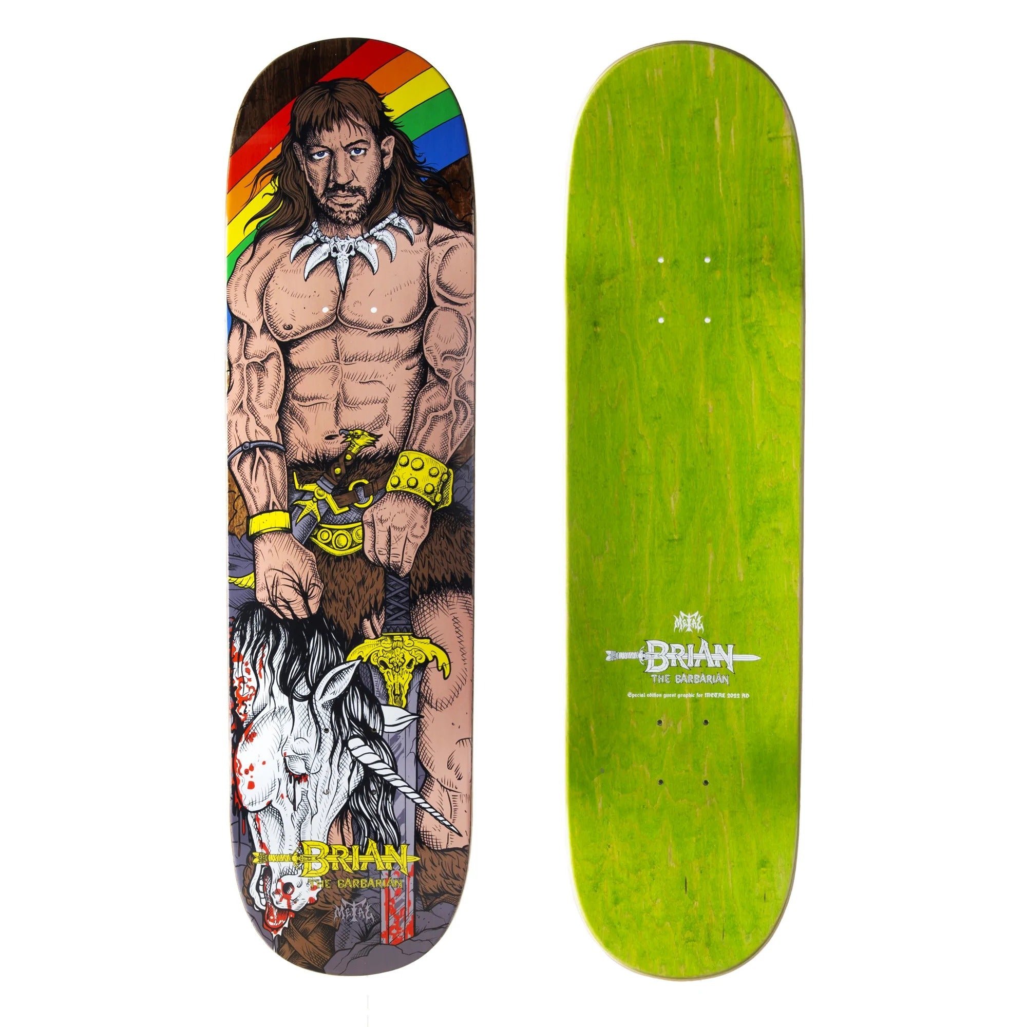 Metal BA Barbarian deck