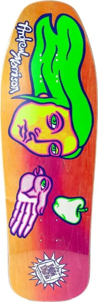 New Deal Andrew Morrison Bird Hand (Neon) HT deck