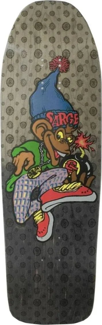 New Deal Danny Sargent Monkey Bomber (Metallic) deck