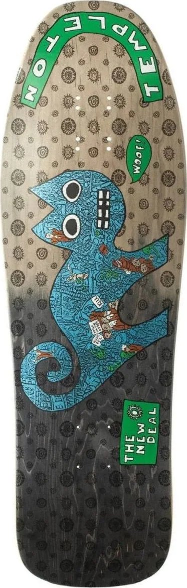 New Deal Ed Templeton Cat (Metallic) HT deck