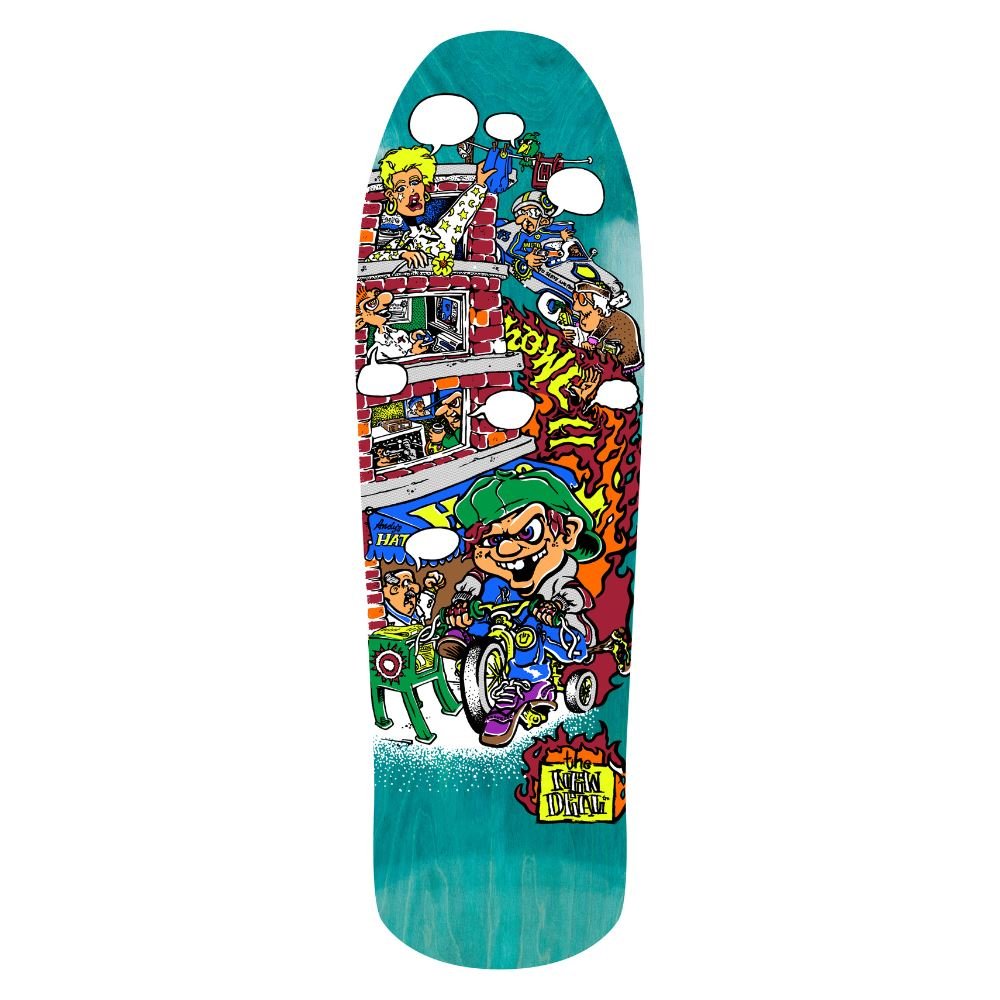New Deal Heritage Andy Howell Tricycle Teal deck