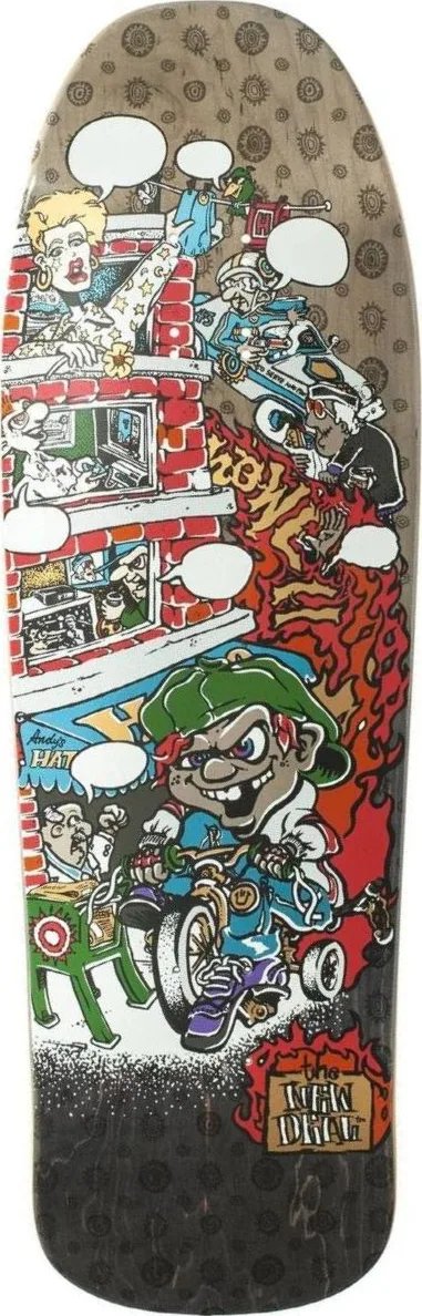 New Deal Howell Tricycle (Metallic) deck