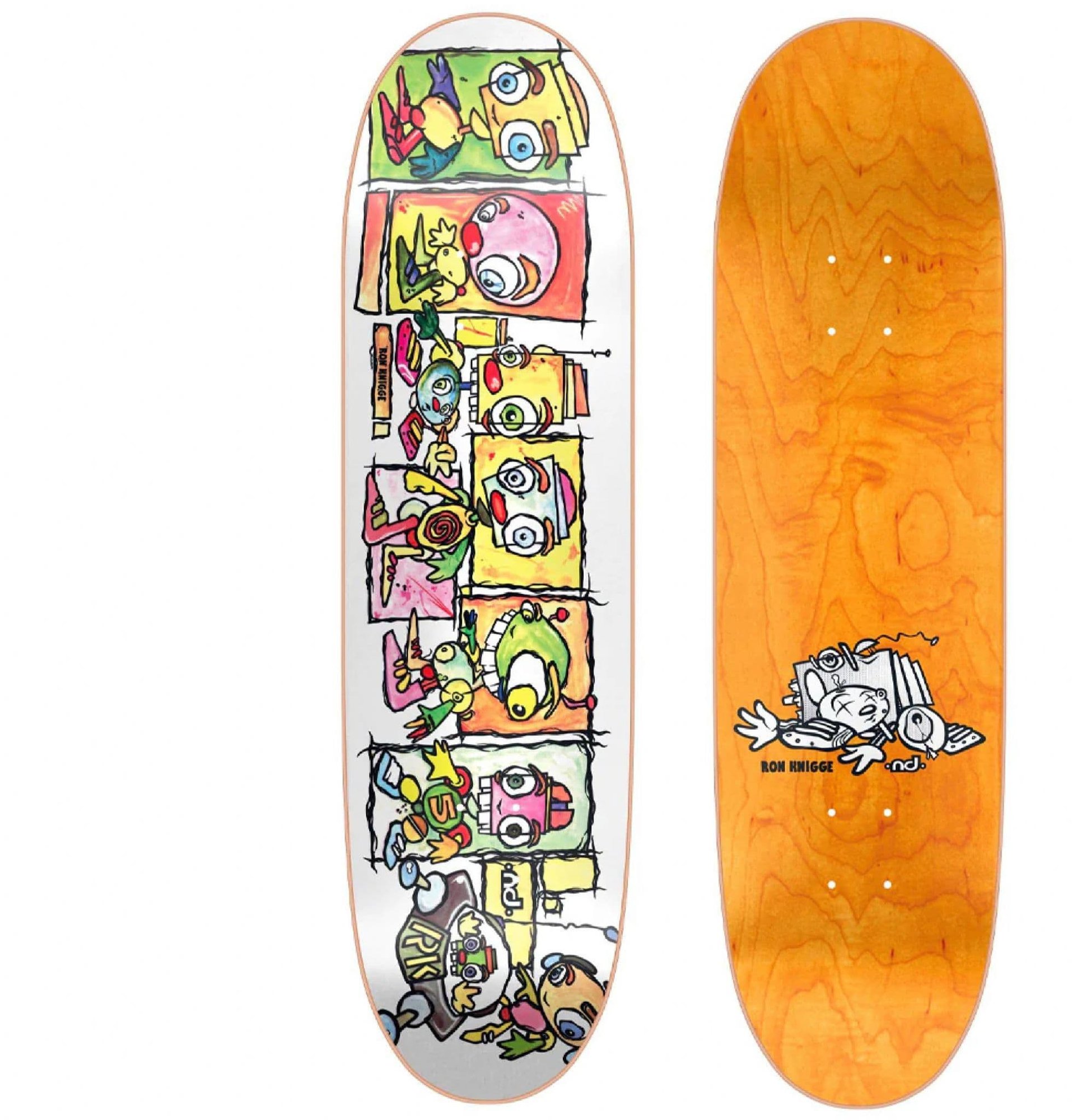 New Deal Knigge Skypod (White Slick) deck