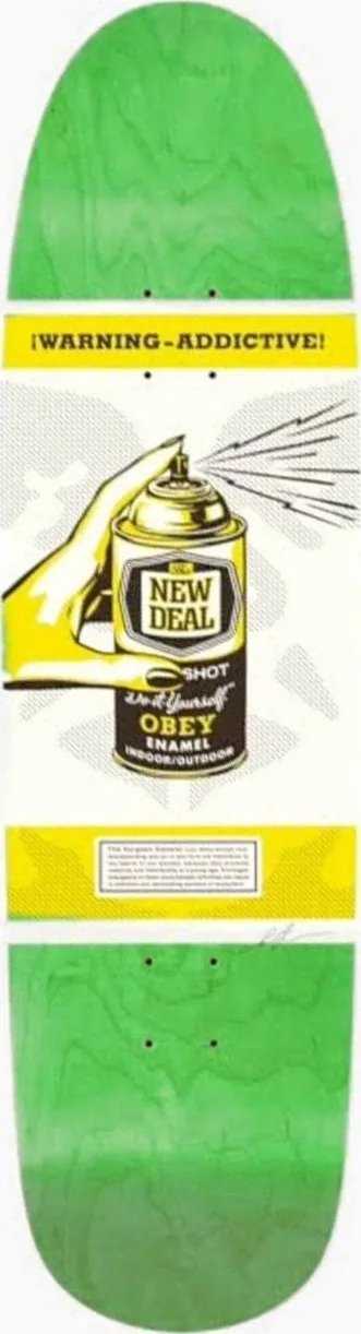 New Deal Shepard Fairey (MINOR DAMAGE) deck