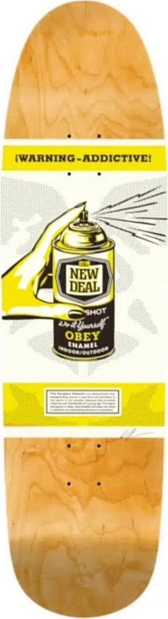 New Deal Shepard Fairey (Orange Stain) deck