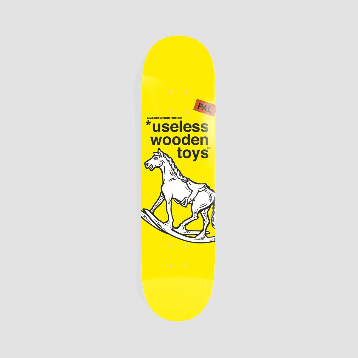 New Deal Useless Wooden Toys PAL Popsicle (Yellow) deck