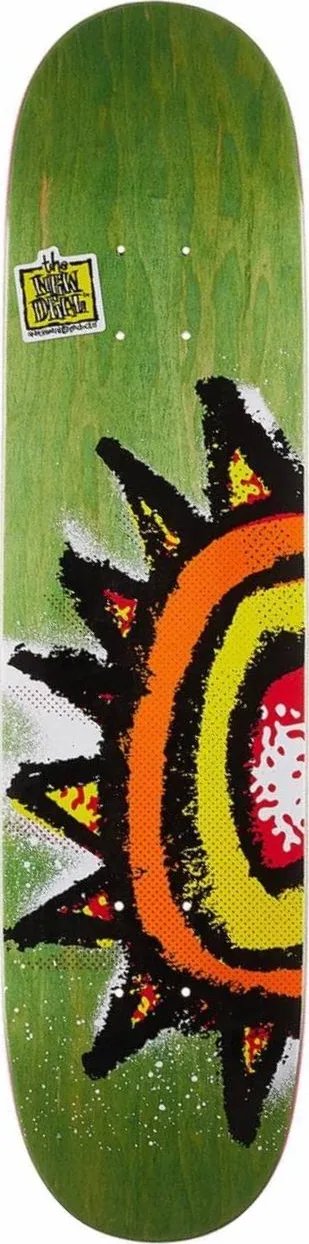 New Deal WTF? Sun (Green Stain) deck