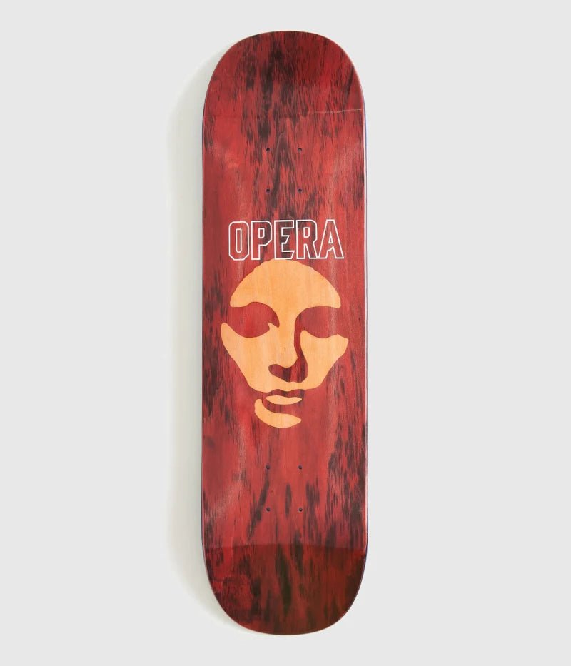 Opera Mask Logo Symmetrical EX7 (Red) deck