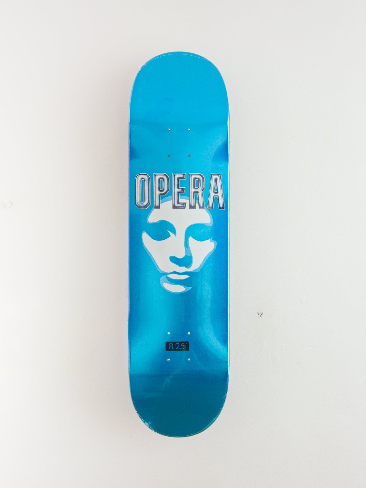 Opera Mask Logo Team (Metallic Blue) deck