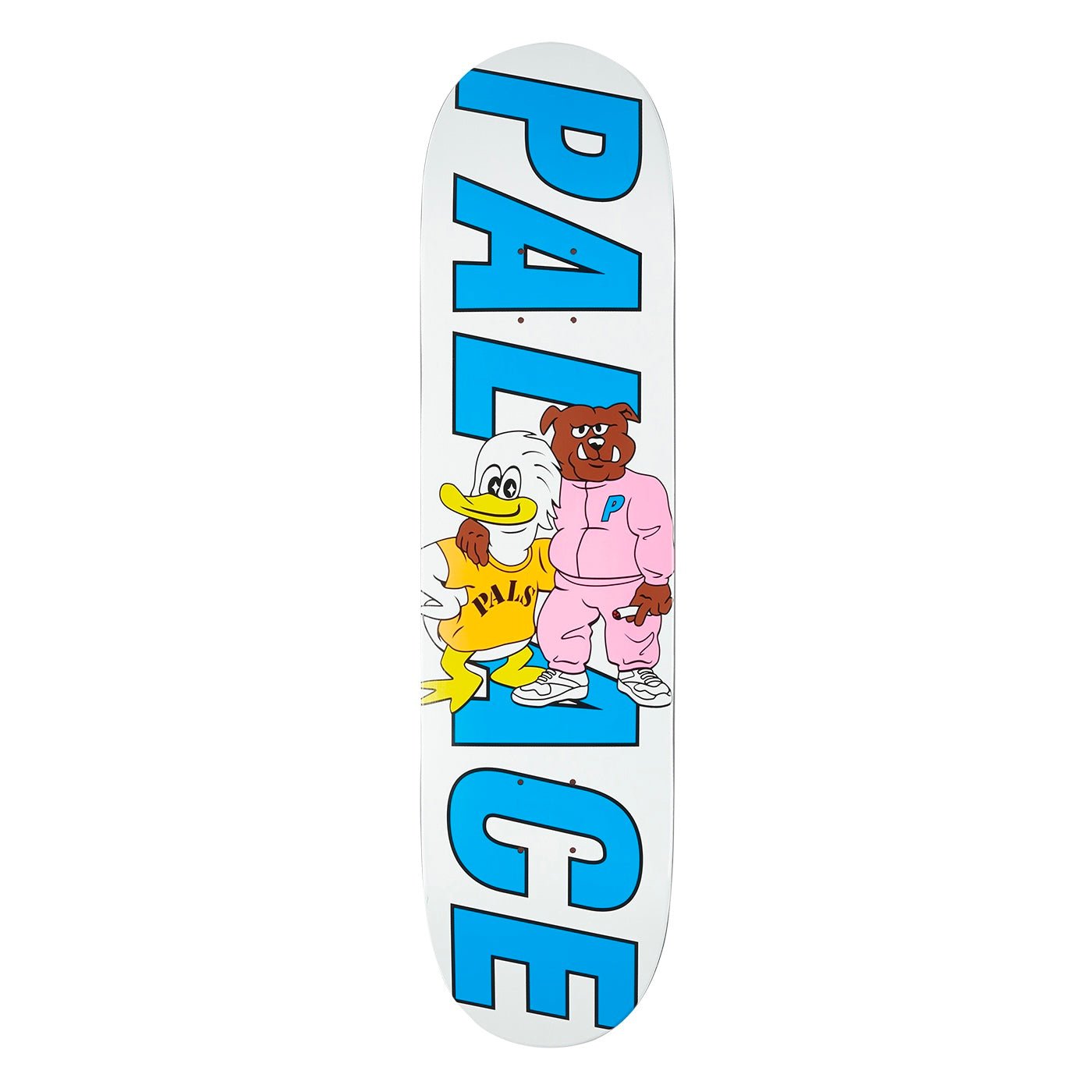Palace S29 Duck & Dog (White) deck