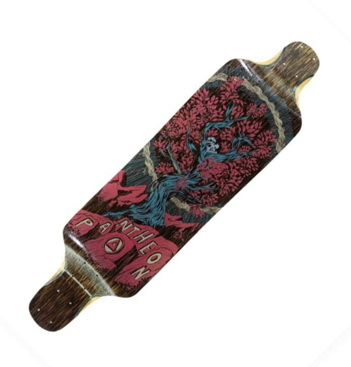 Pantheon Superdupersonic Bamboo Distance Longboard deck