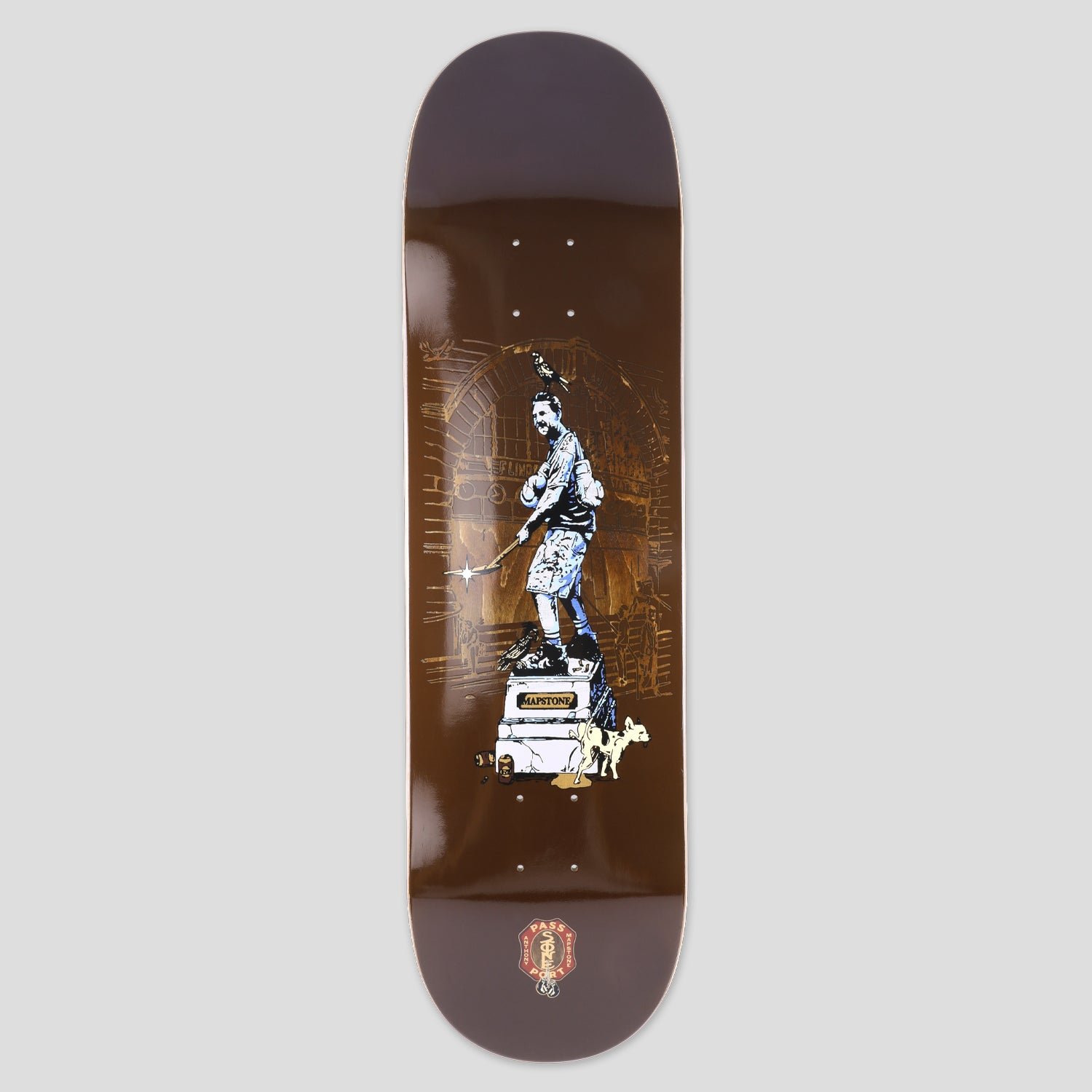 Passport & Anthony Stone Mapstone Guest deck