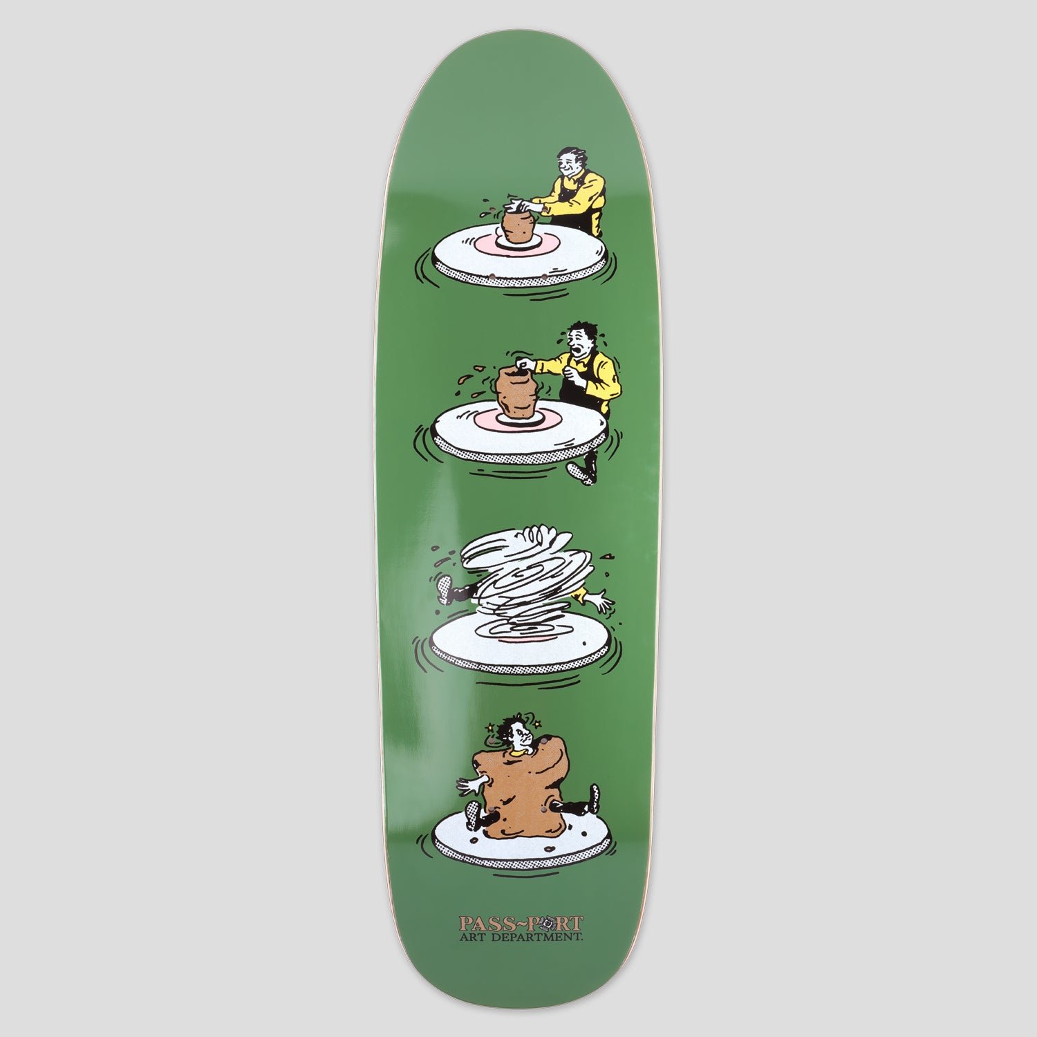 Passport Art Dept. Series - Throwing Clay deck