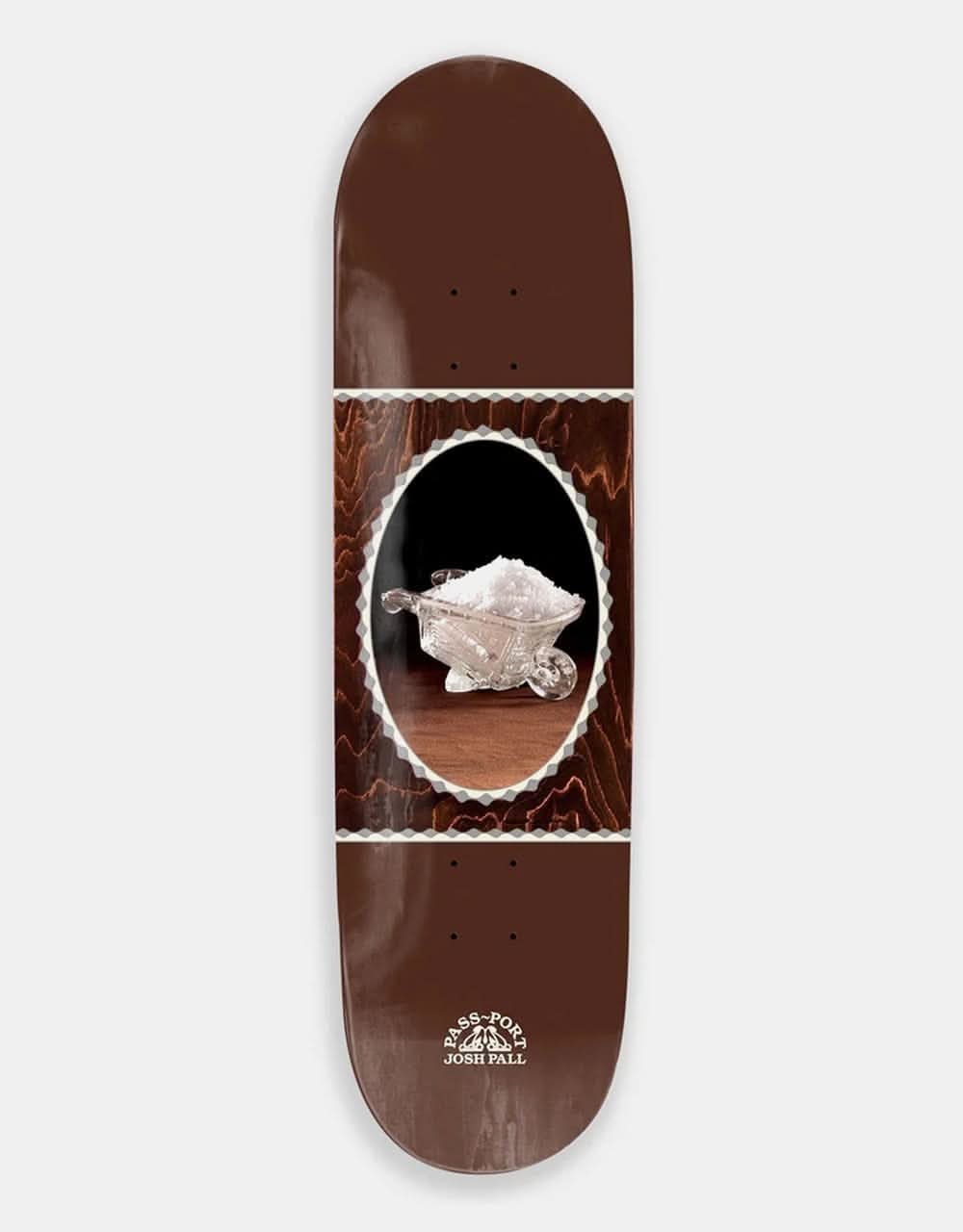 Passport Josh Wheelbarrow Glass Vessel Series deck