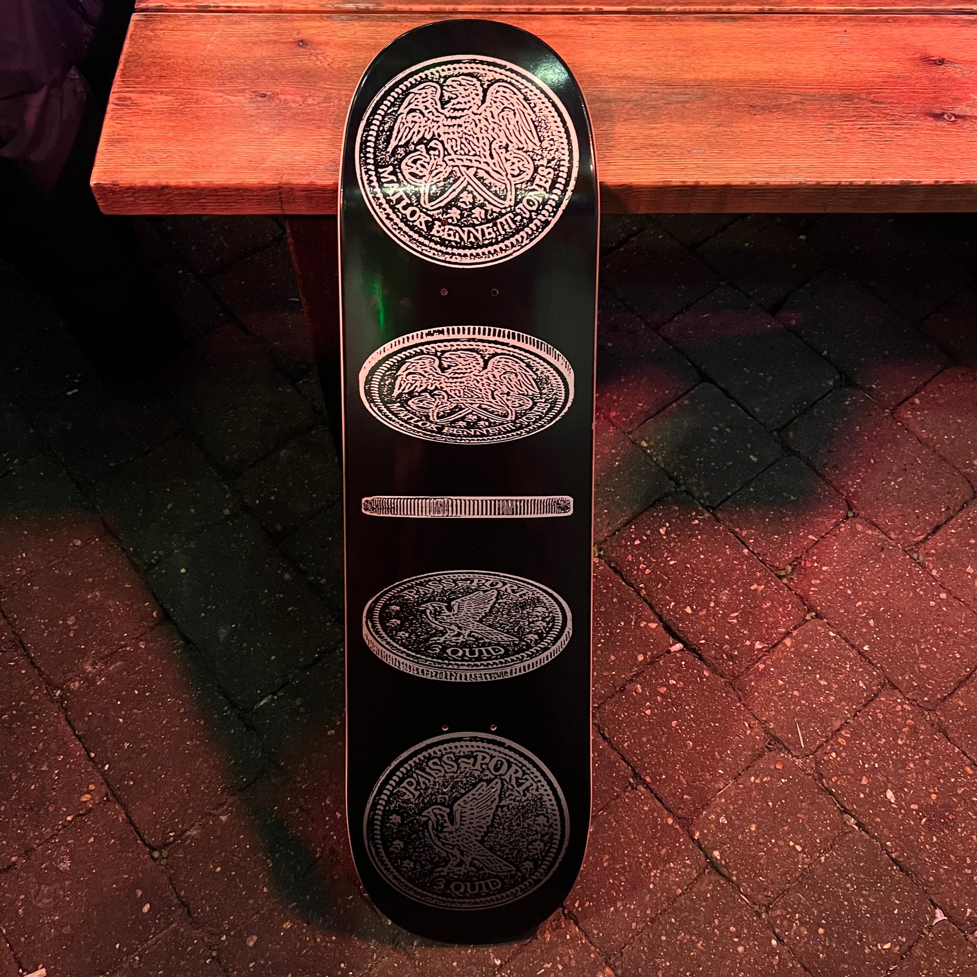 Passport Pass-Port Matlok Bennett-Jones Coin deck