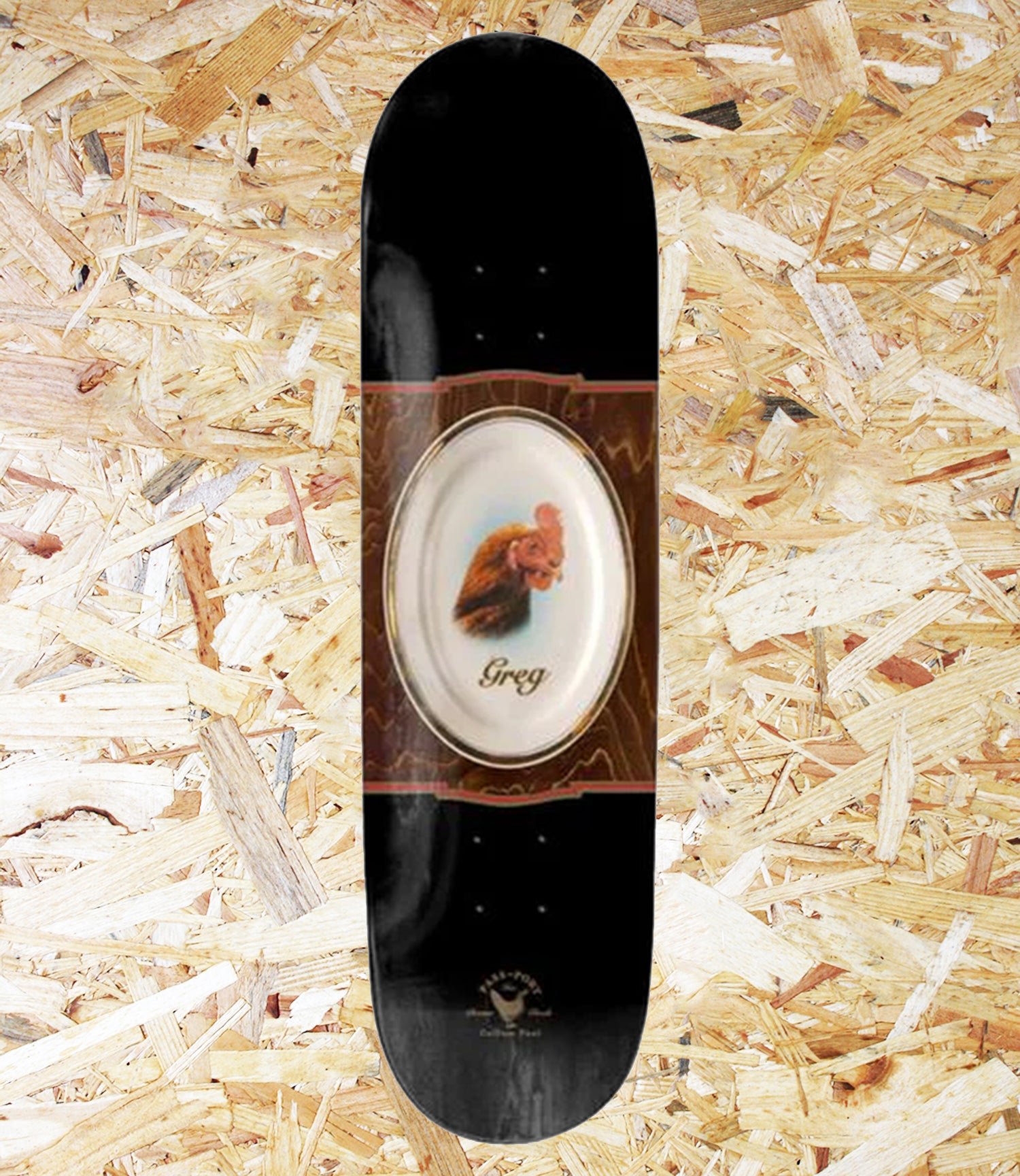 Passport Pet Plate deck